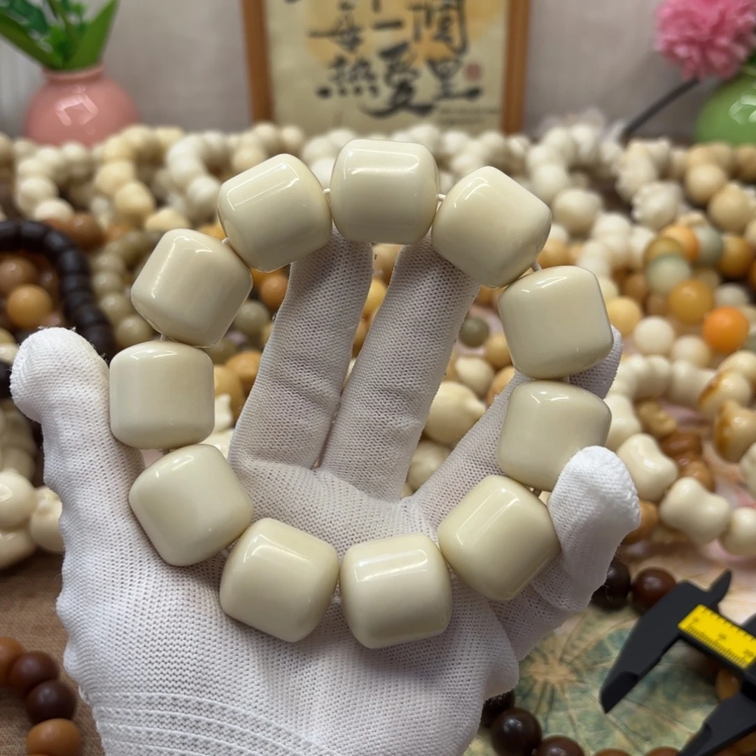 菩提根/象牙果吊坠24干磨牙果宝宝金轮单圈