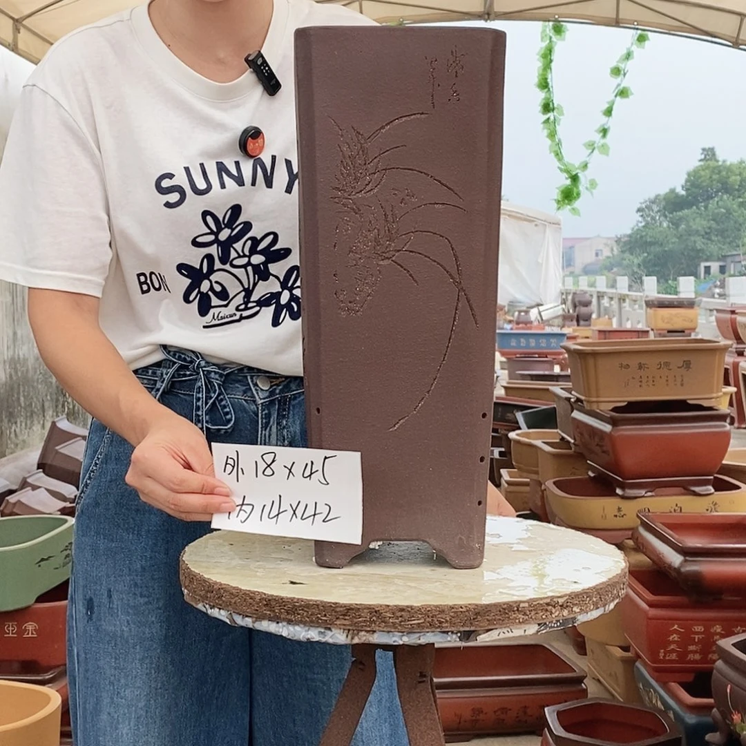 花盆段泥紫砂花盆
