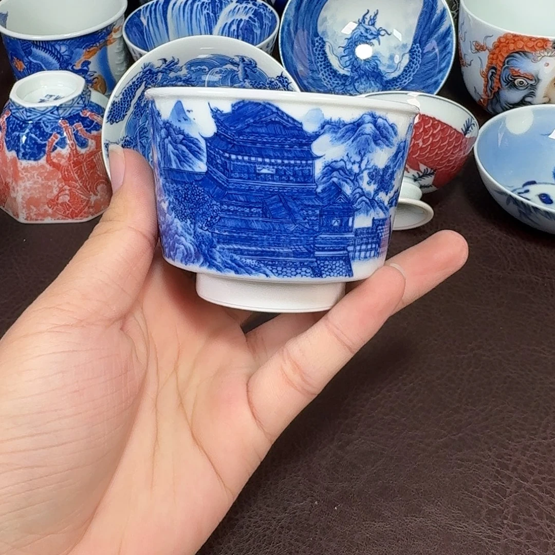 金***生现代景德镇陶瓷杯