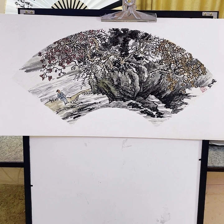 国画张圣敏先生纯手绘作品