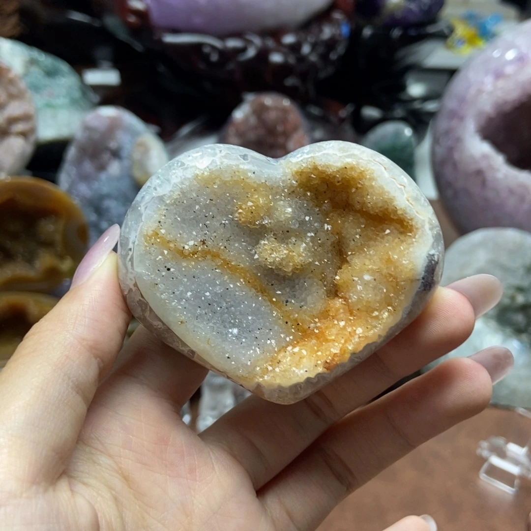 未镶嵌紫晶摆件水晶