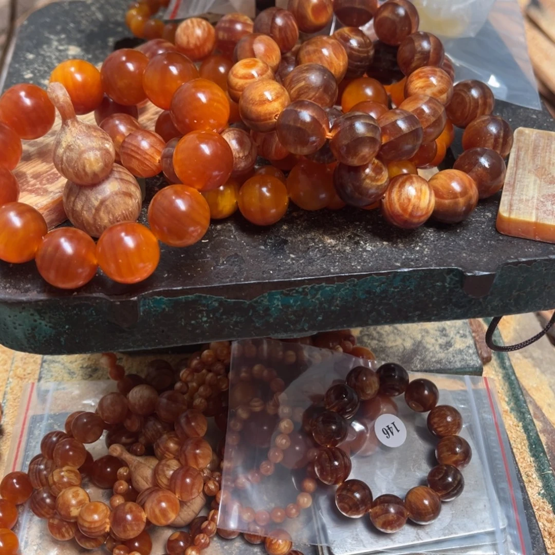 凯***）手串/手链松木（琥珀木）核桃油