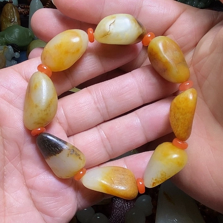 和田玉未镶嵌吊坠(不含链)