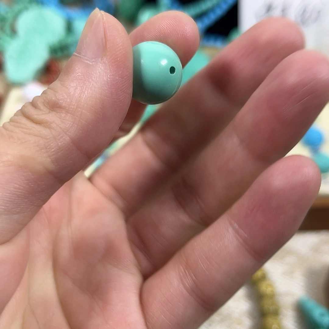 手工雕刻配饰配珠手串尺寸14