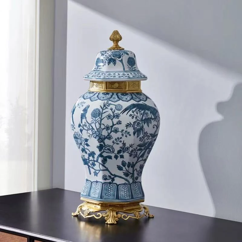 【本尼家】AP129装饰将军坛26*26*54cm