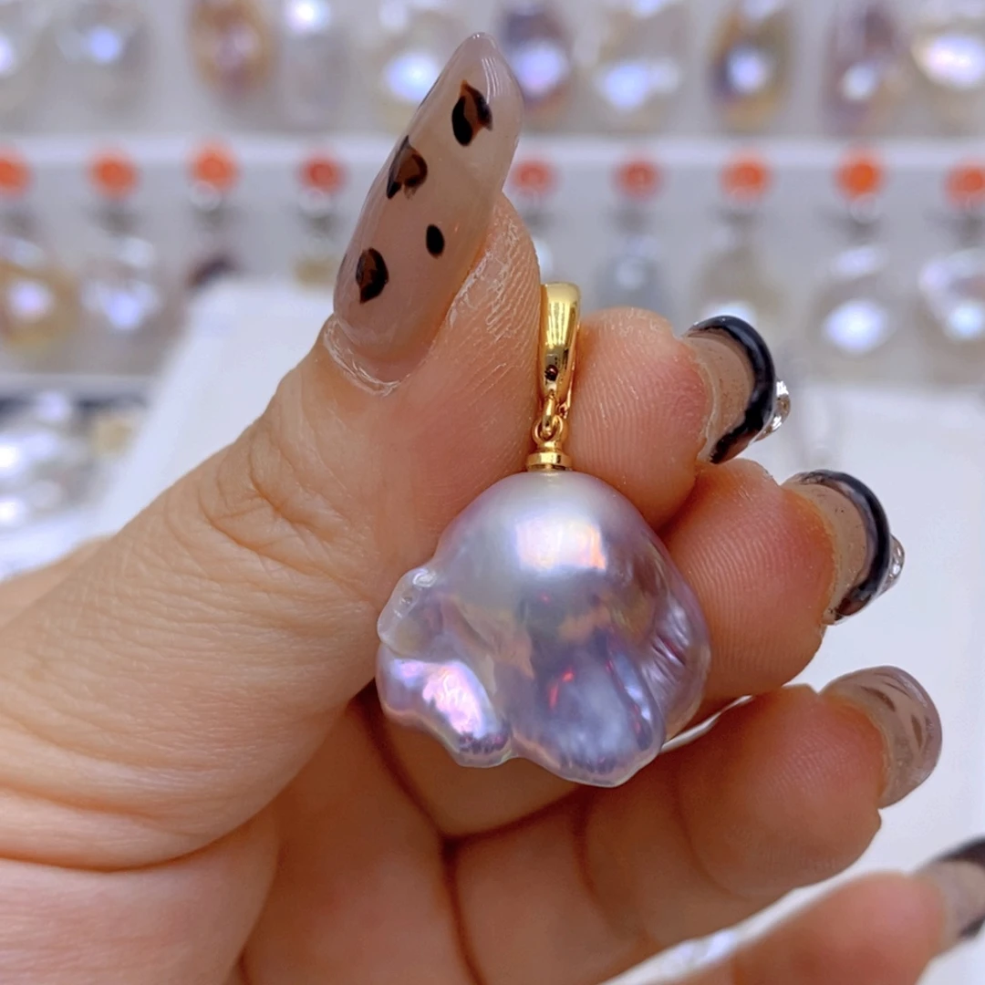 淡水珍珠未镶嵌耳饰