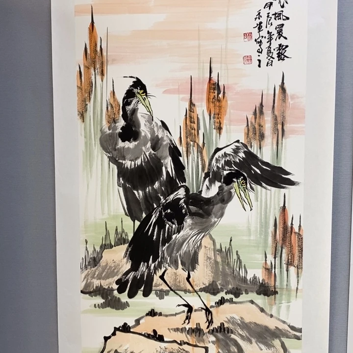 国画亲爱手绘原创