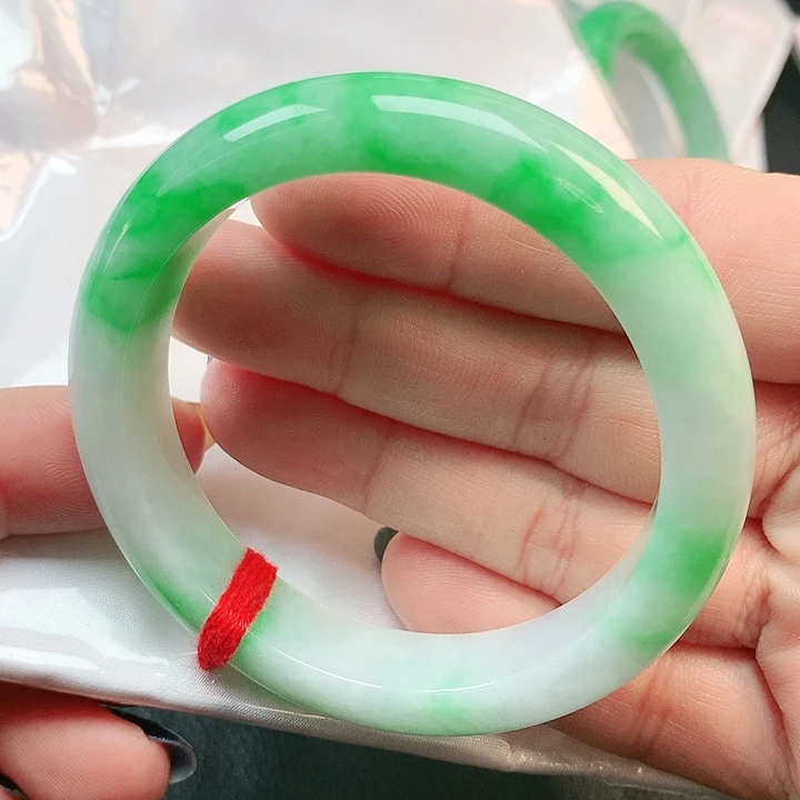未镶嵌手镯翡翠正圈2597