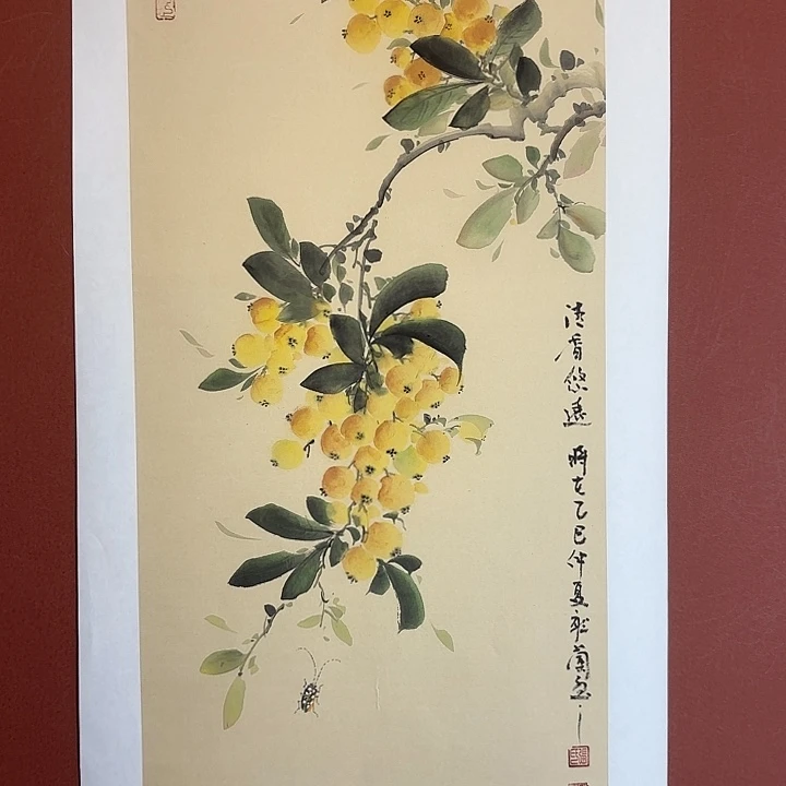 漫***光国画听兰老师花鸟