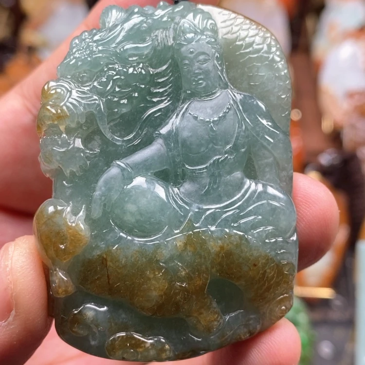 【闪购商品】颈饰未镶嵌翡翠缅甸翡翠A货吊坠