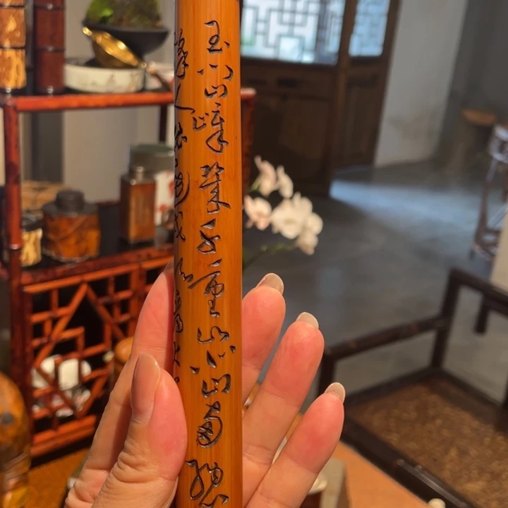 紫砂老竹制茶仓老竹制茶仓只****放老竹香筒