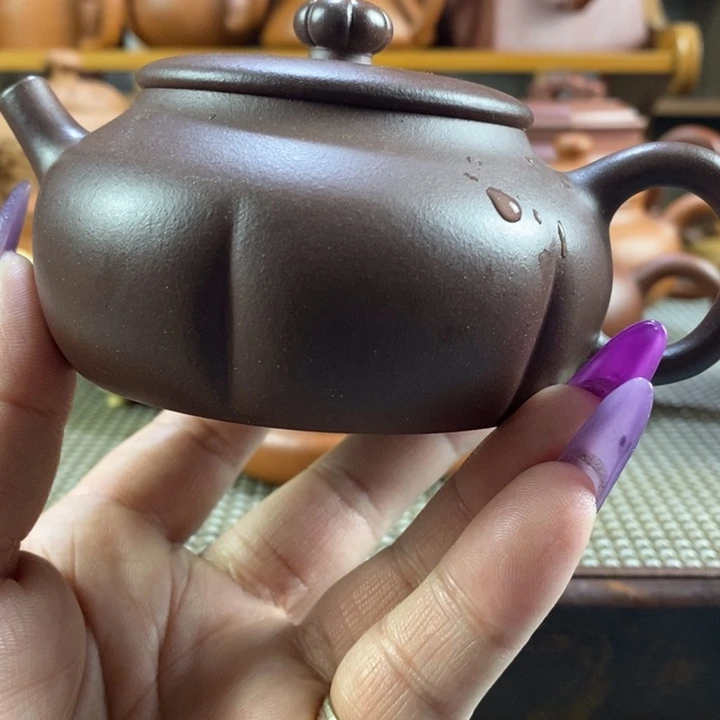 紫砂茶壶原矿紫砂壶系列产品瑕疵