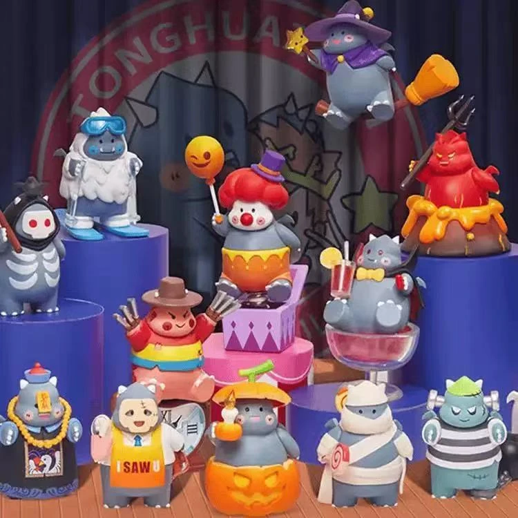 污龙小怪物剧场系列随机正品潮玩盲盒手办