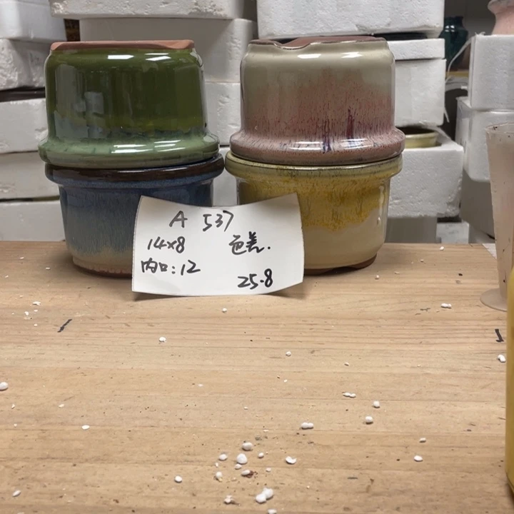 粗陶多肉花盆微瑕537