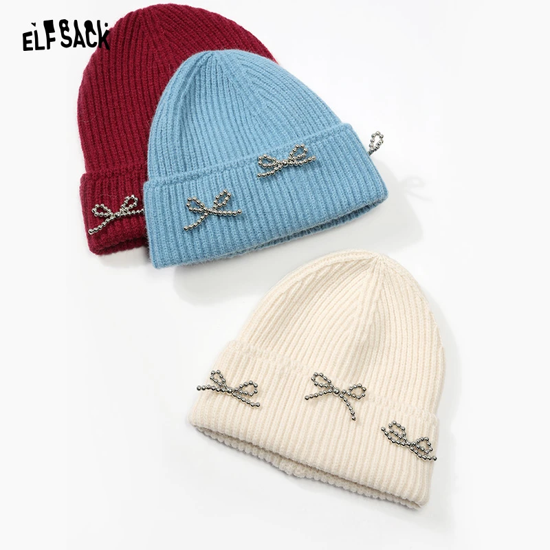 【生活周边系列】妖精的口袋蝴蝶结帽子保暖多色2025年冬季新款