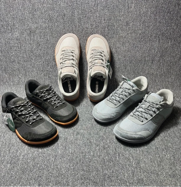 ERGOBIO男士宽轩赤足鞋真皮材质软底软面防滑耐磨牛筋底透气舒适