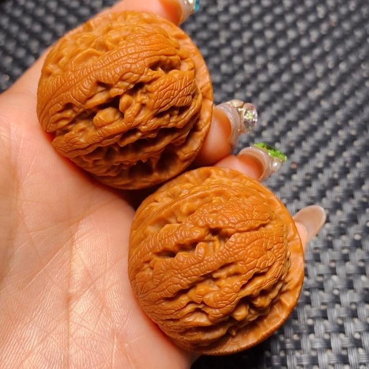 文玩核桃把件秦岭核桃22