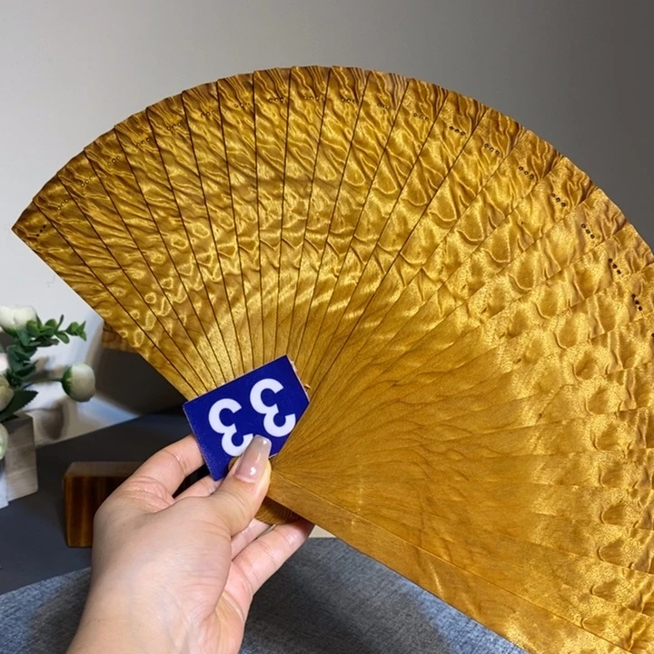 金丝楠用****6金丝楠木扇子