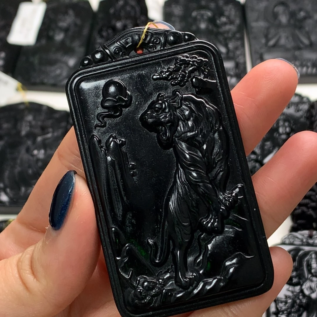 天然a货钢琴黑挂件