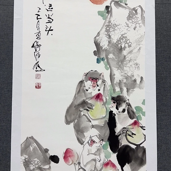 国画书画作品多次