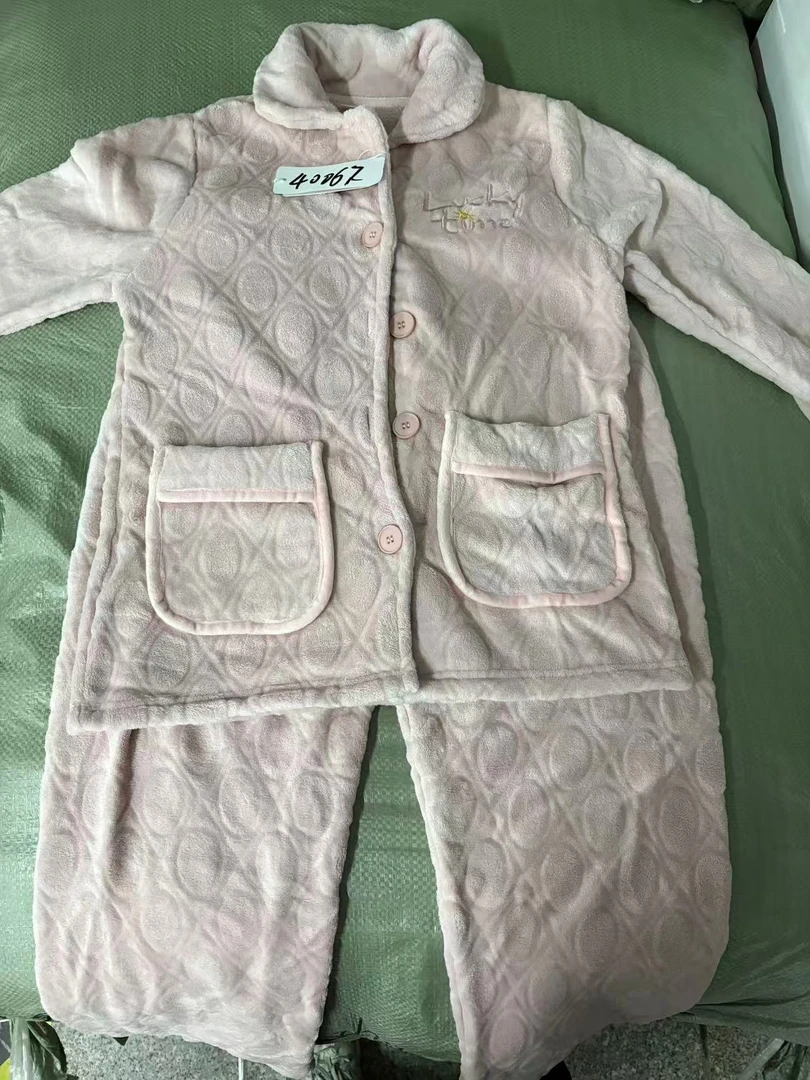 【40067】女款睡衣套装优雅简约可外穿家居