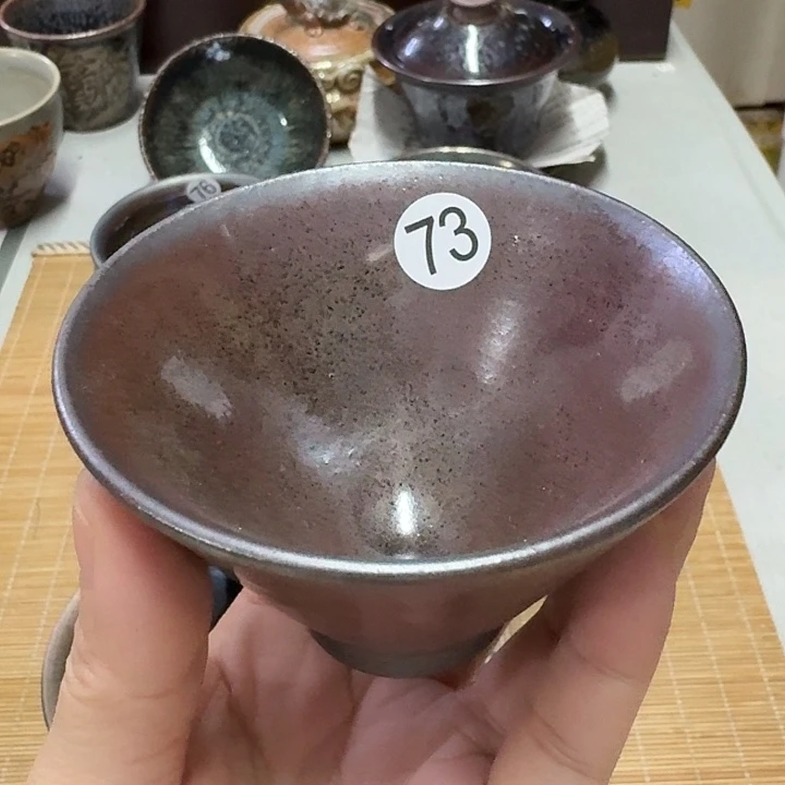 茶盏73 坚记茶盏摆件
