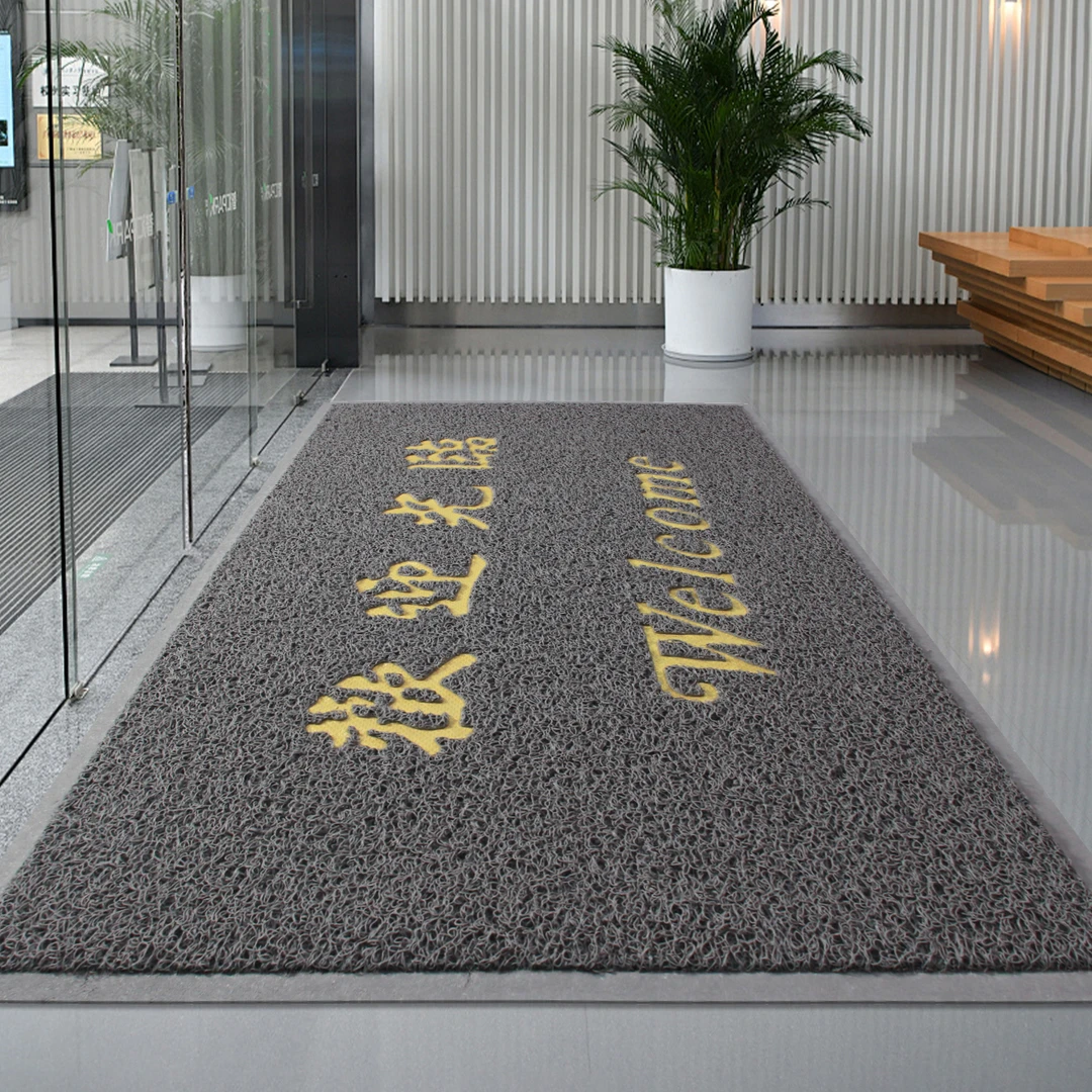 公司门口地垫商用防滑地毯走廊过道室外大面积脚垫门口迎宾地垫