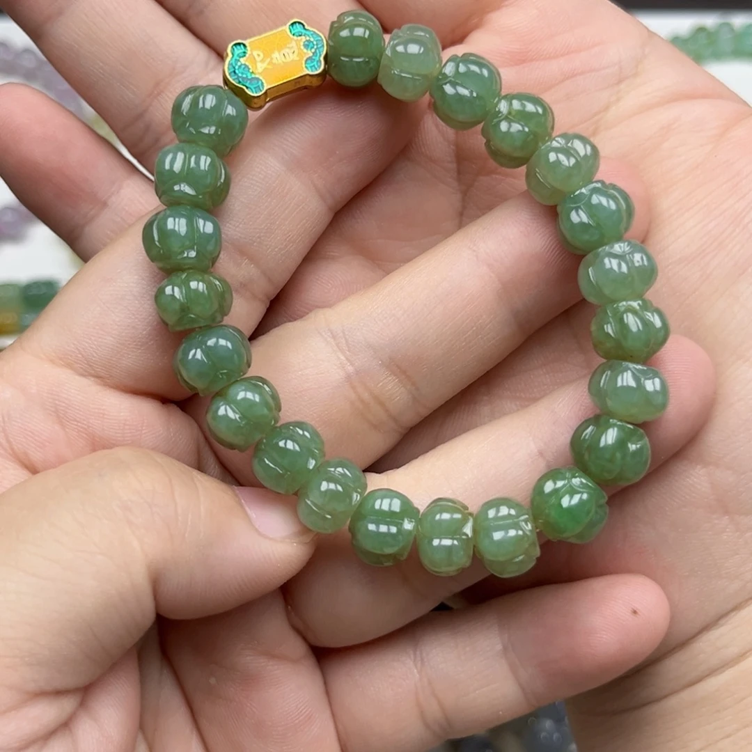 未镶嵌手链翡翠翡翠