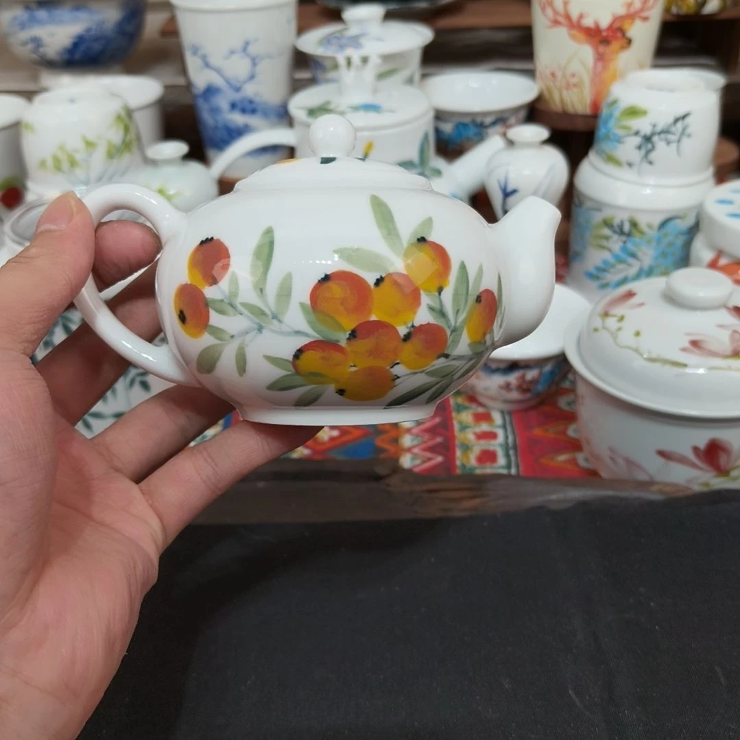 摆件景德镇手工手绘高温瓷器
