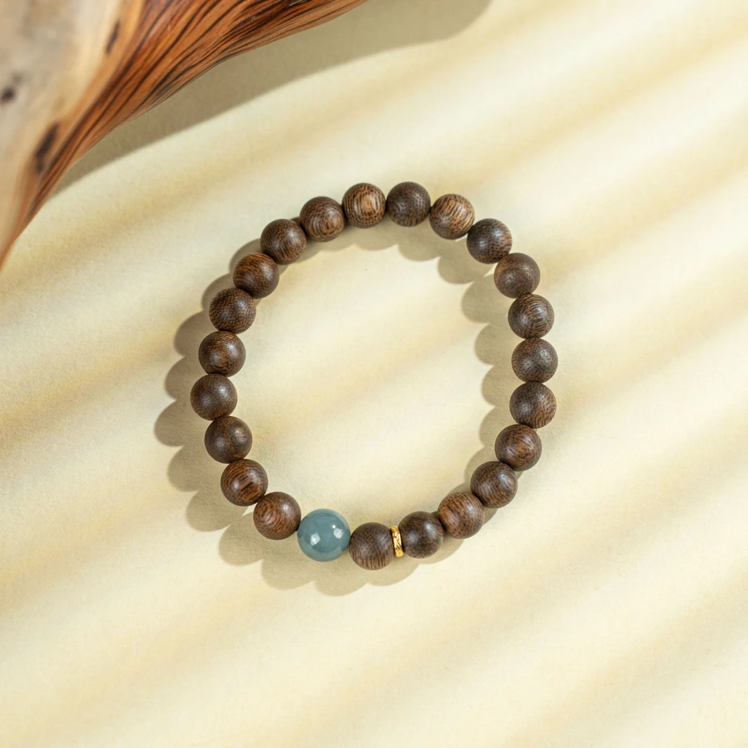 沉香文莱沉香8mm单圈设计款