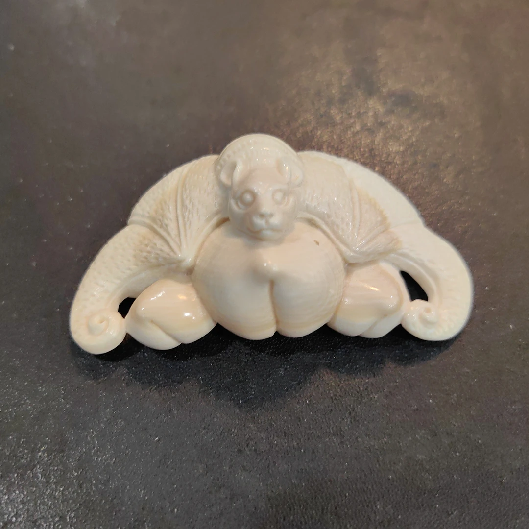 猛犸约29.3克雕刻件zl815