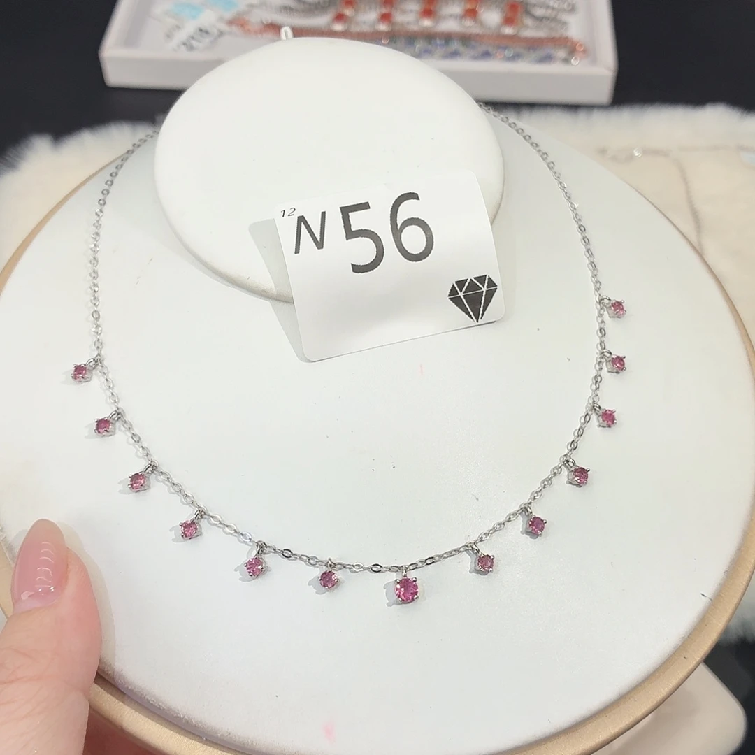 珠宝奇石银S925镶嵌碧玺n