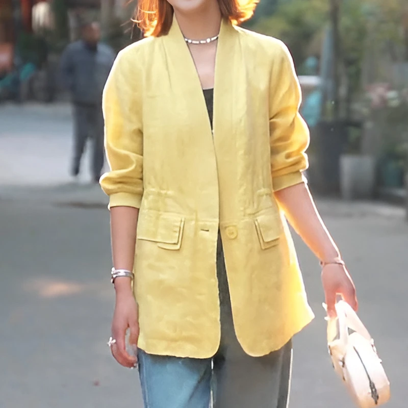 简约高级感外套2025春秋季新款网红百搭精致洋气显瘦时髦长袖上衣