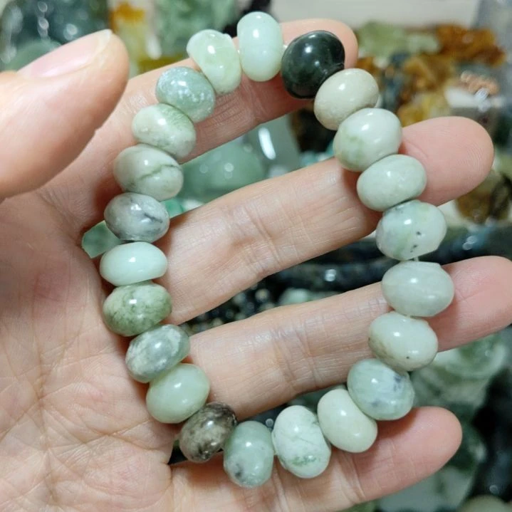 岫玉未镶嵌手串款式