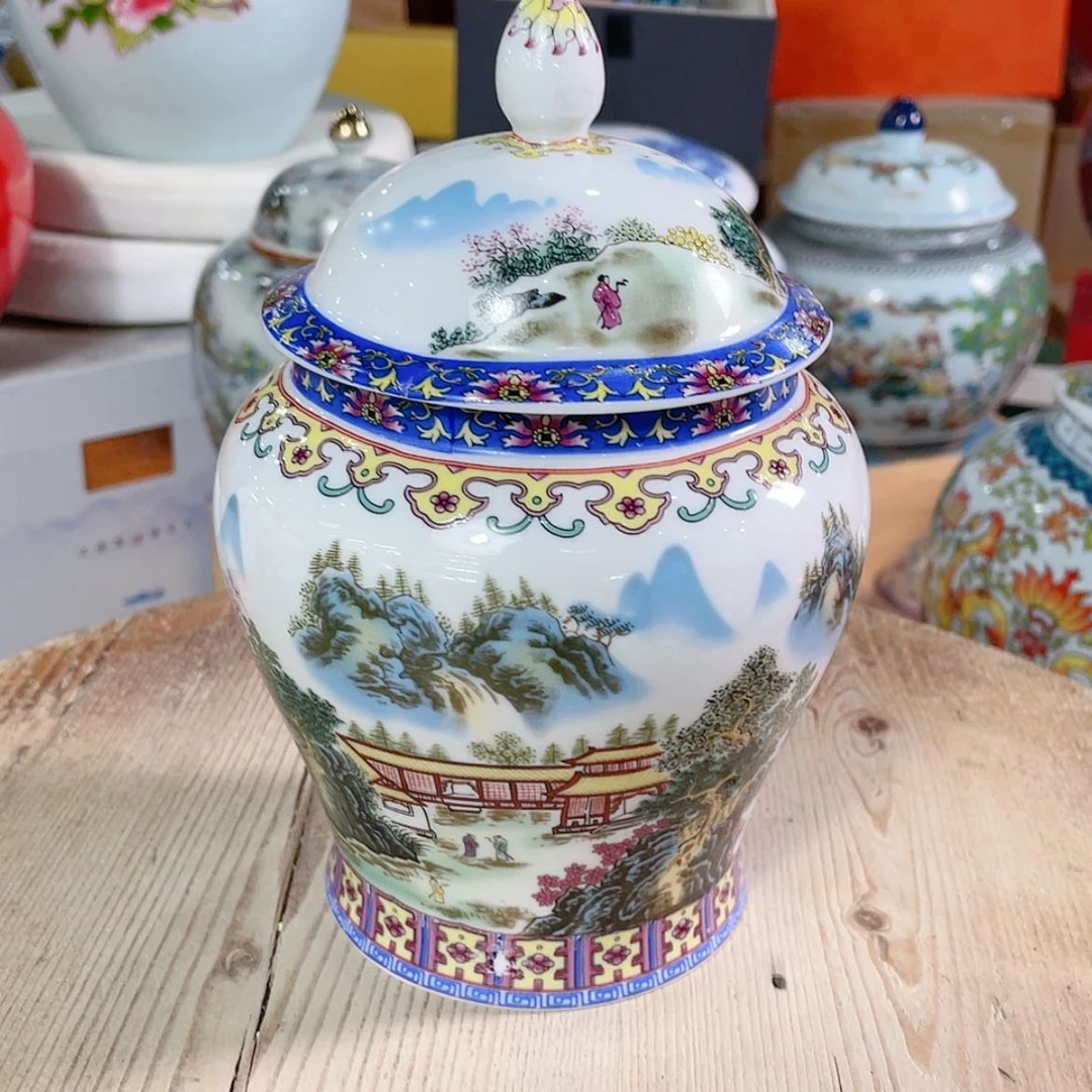 【闪购商品】罐陶瓷茶叶罐密封罐