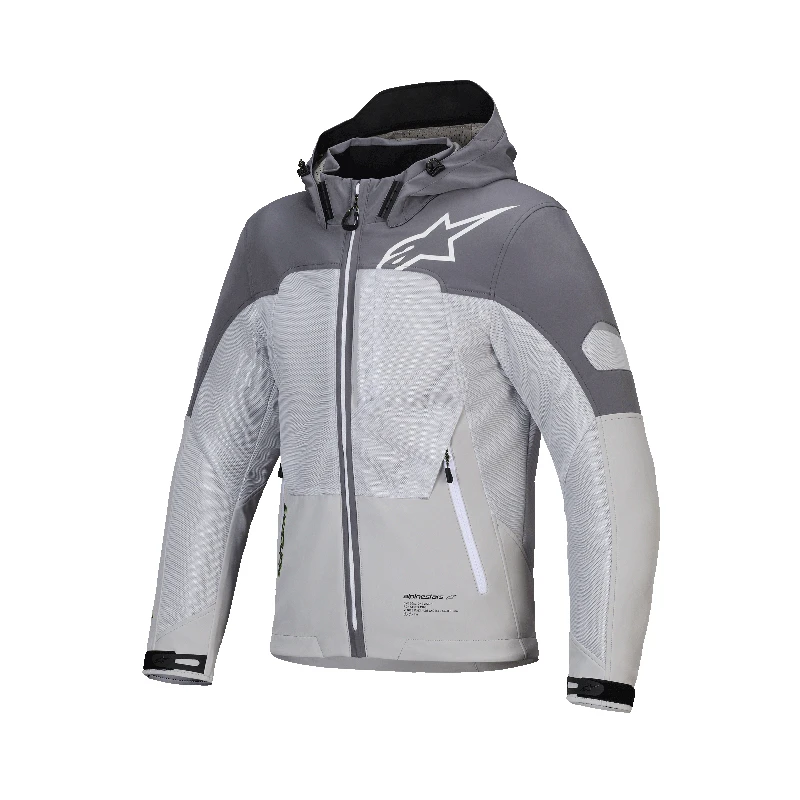 A星骑行服CREW春夏连帽城市休闲防摔摩托车服防风透气机车服装备