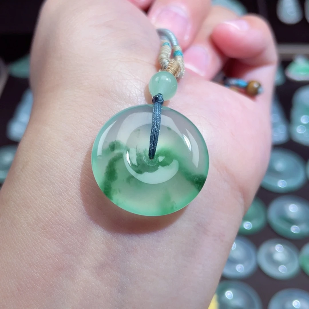 颈饰未镶嵌翡翠扣子