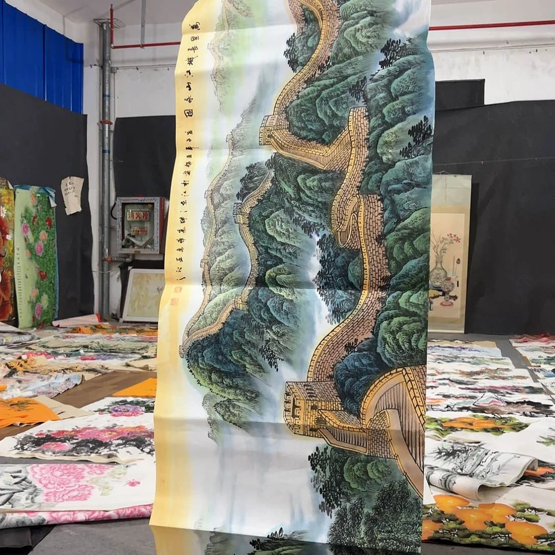 国画国画作品画心一张