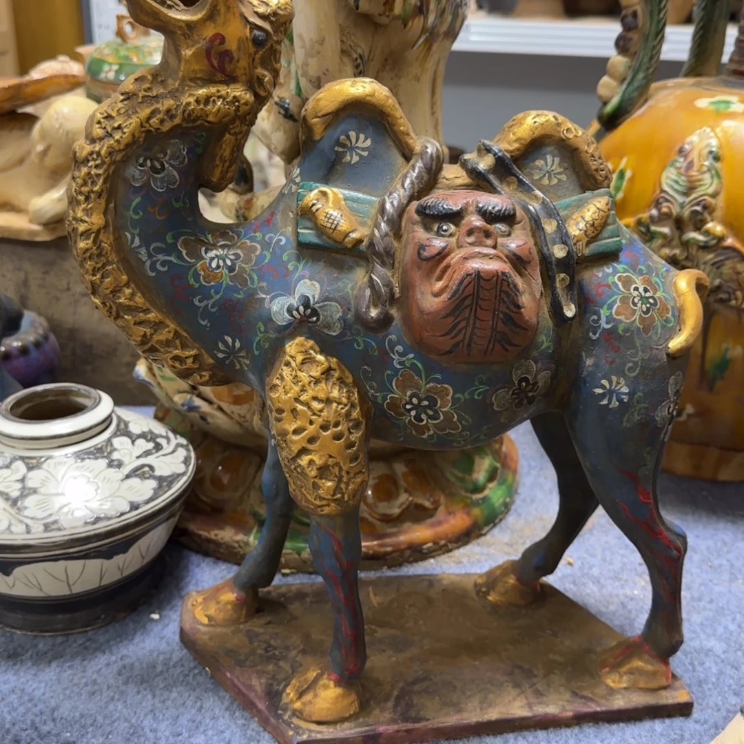 中***者陶瓷摆件摆件摆件