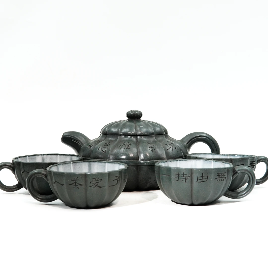 葵花线圆套组-谈尧坤-绿泥-350cc，PLXB251227