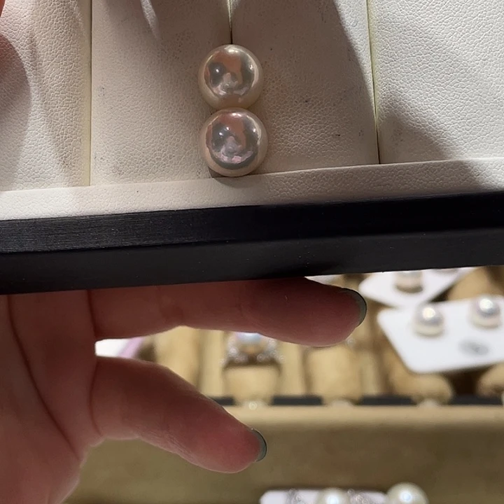 非金属10.5mm正圆耳钉定制