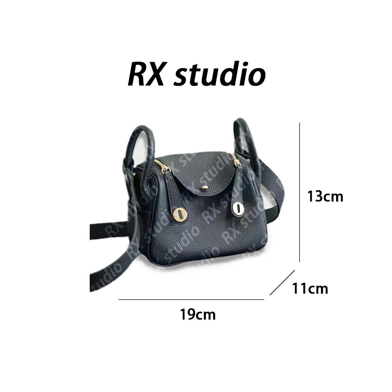 【母亲节礼物】XKY-6812-黑色-RAIN.CUN轻奢小众女士包19*11*13