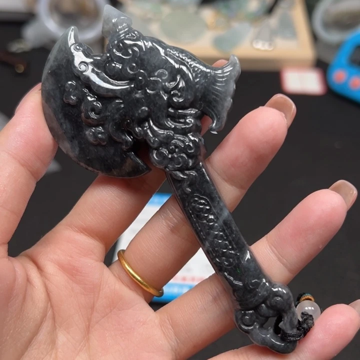 翡翠未镶嵌颈饰天然A货缅甸翡翠