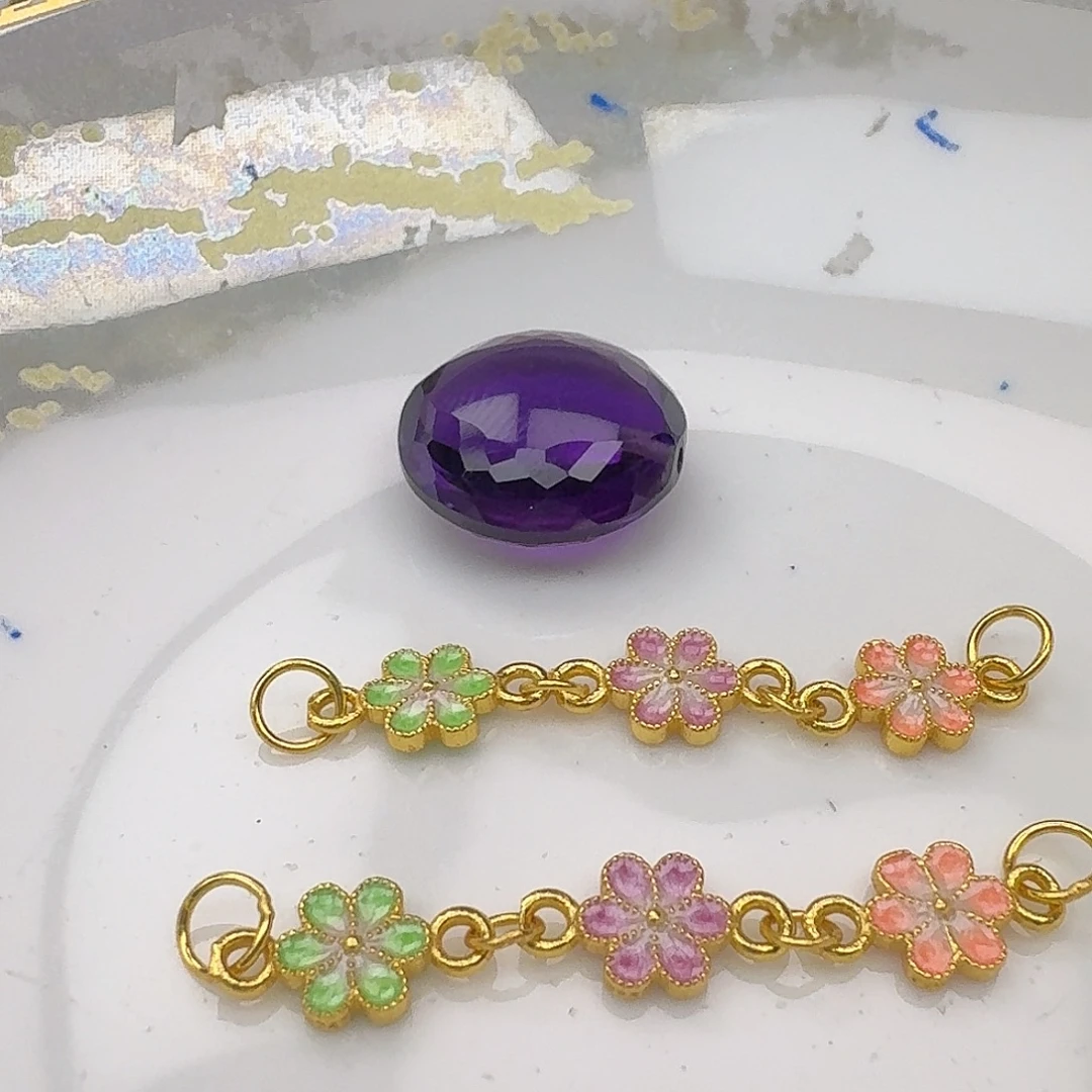 颈饰紫晶银S925镶嵌紫水晶925镶嵌177