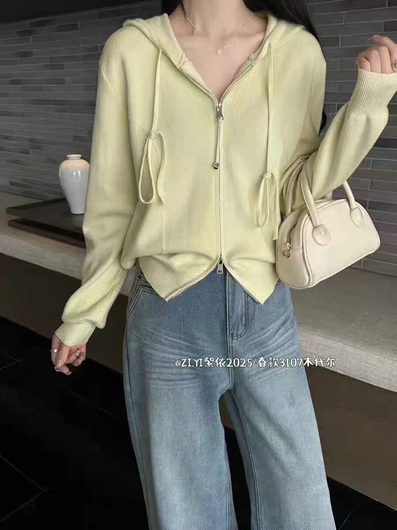 蝶雅  春季新款针织衫