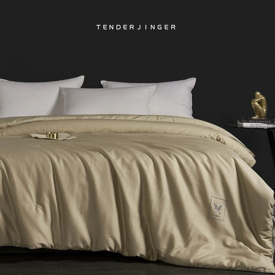 Tender Jinger｜线下专供 手工定制100%双宫茧桑蚕丝被芯蚕丝被