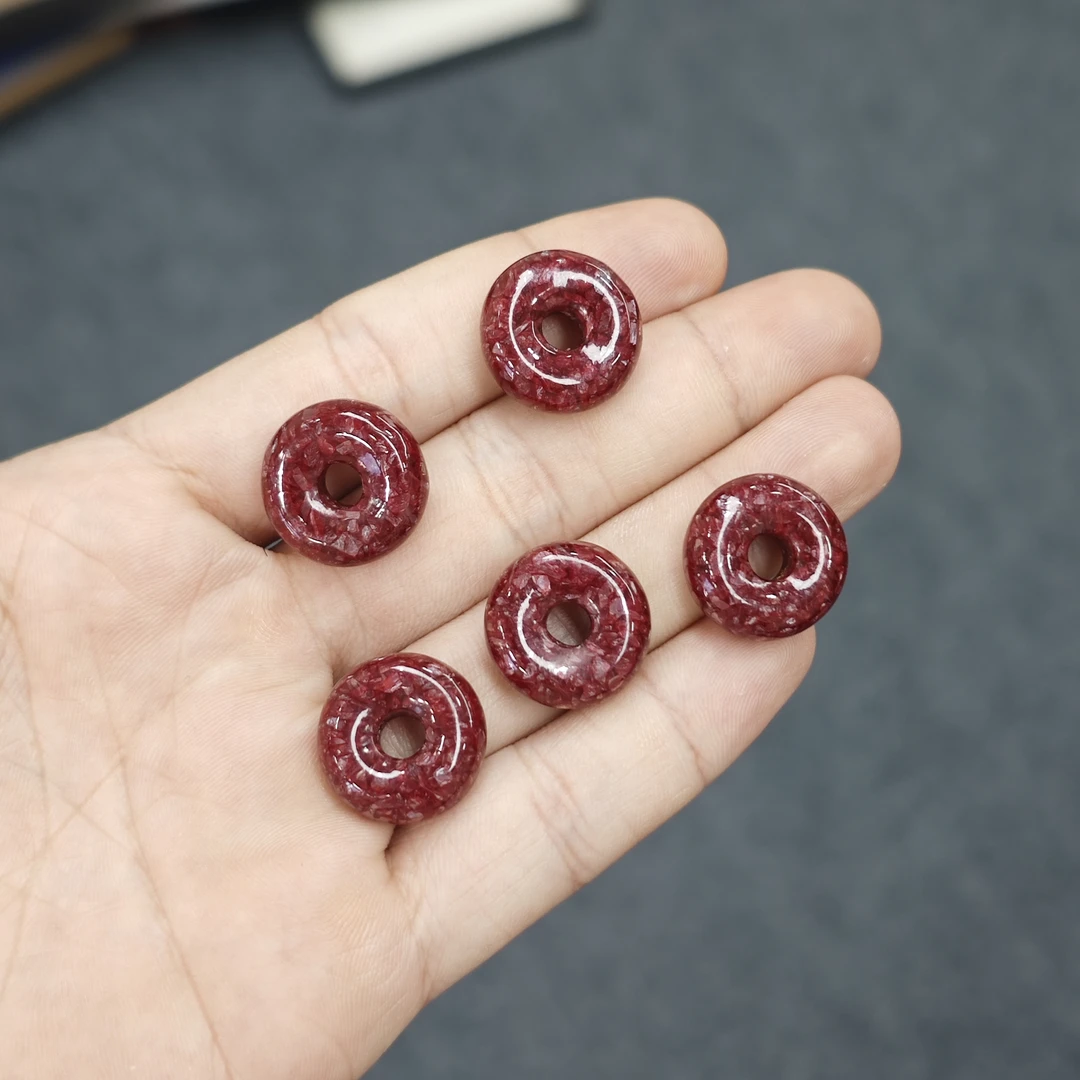 含辰砂工艺品【举石优选】S0902-S95-81朱砂吊坠(一件/多样性发）J