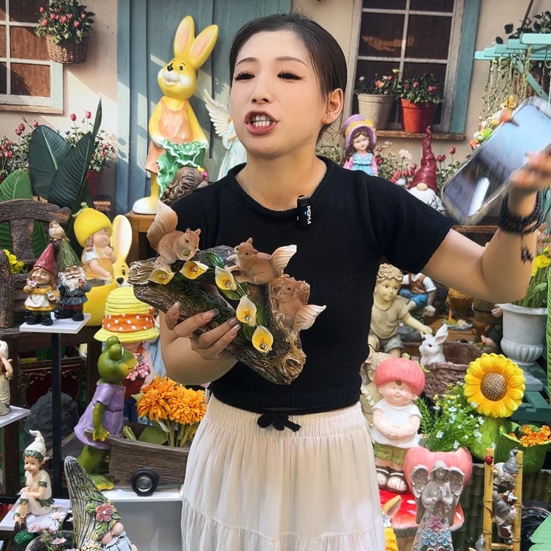 摆件欧美摆件红红火火