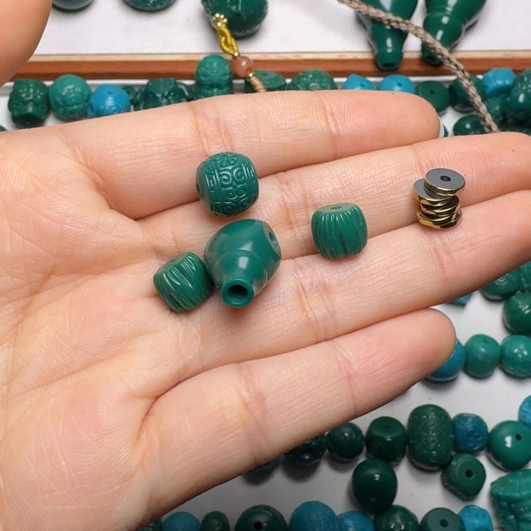 琉璃颈饰用*满科技松配饰