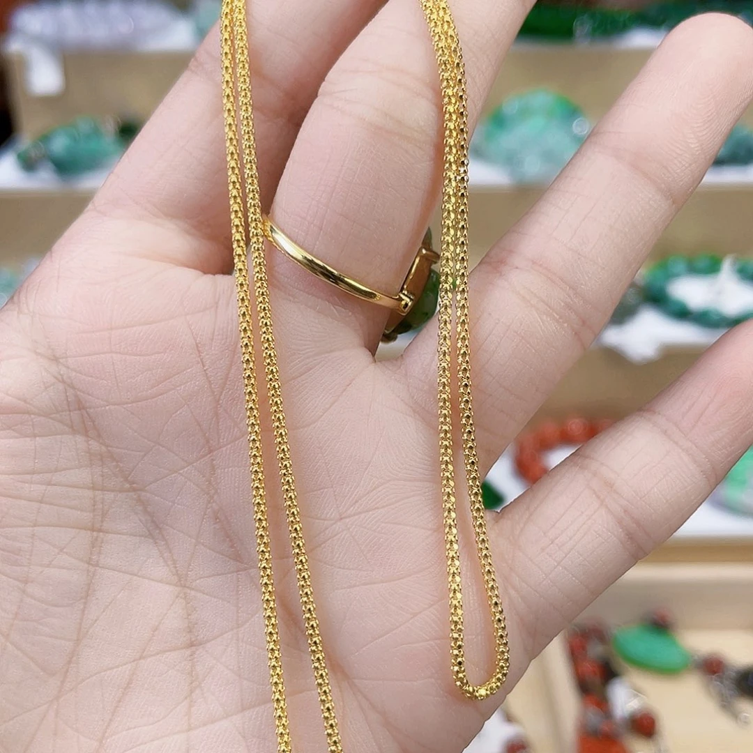 翡翠未镶嵌手链链条